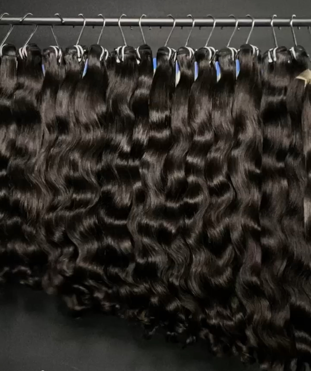 Raw Natural Wavy Extensions