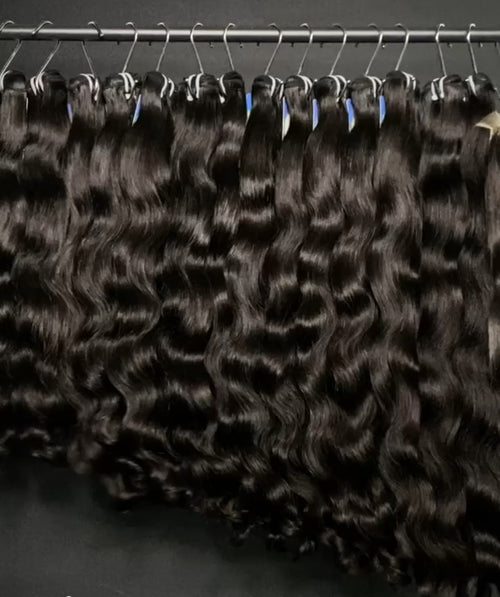 Raw Natural Wavy Extensions